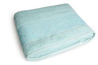 Excelsa Country Spa douchehanddoek, katoen, jade, 39 x 34 x 4 cm
