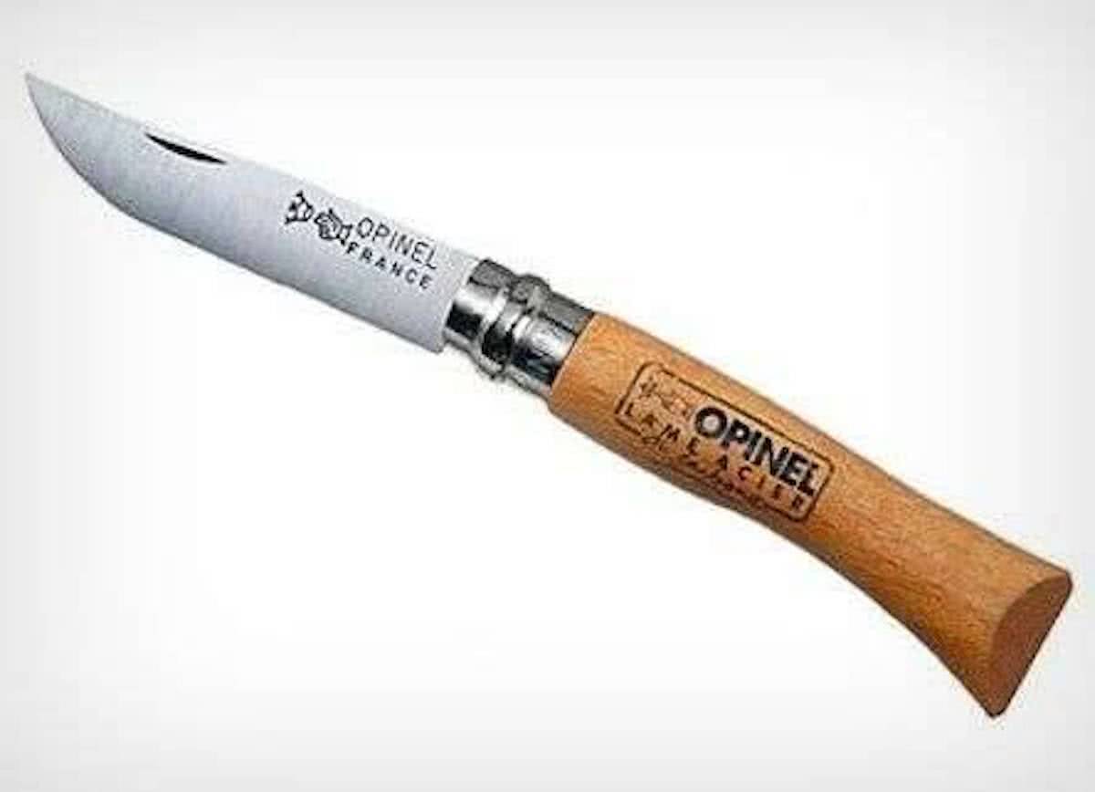 Opinel No.7 - Zakmes - Carbonstaal Hout
