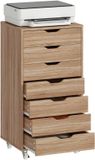 Vinsetto archiefkast - Spaanplaat - 47,5x39,5x90cm - Eikenhout