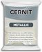 Cernit klei metallic Steel nr. 167 - 56gr