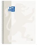Oxford, Notitieboek A4, geruit 5 x 5, extra harde omslag, microgeperforeerd, notitieboek A4 Europeanbook 1, wit