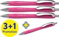 Schneider Schrijfwaren Schneider balpen - Slider Rave Trend - penpunt XB - assorti doos 3 + 1 gratis - S-132554