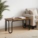 Maison Exclusive - Table basse, chêne fumé, 79,5 x 40 x 36 cm, fibre de bois