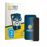 BROTECT - privacy screenprotector voor Oppo Reno 16 Pro - Folie Beschermfolie Blauwlichtfilter 2 Stuks