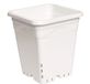 Hydrofarm 9" 7.5L Vierkante Heavy Duty Pot - Wit