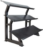 Muscle Power 3-laags Dumbbell Opbergrek Zwart