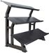 Muscle Power 3-laags Dumbbell Opbergrek Zwart