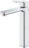 Grohe Cubeo Wastafelmengkraan - XL-size - uitloop 16.1cm - opbouw - voor opzetwastafel - chroom