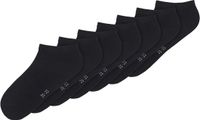 NAME IT NKNANCLE 7P SOLID NOOS Unisex Sokken Zwart 40-42