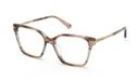 Nina Ricci VNR430 Rosa striato lucido Cat Eye Acetaat Dames Brilmonturen
