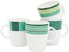 Gimex Colour Line Mok Groen 380 ml 4 Stuks