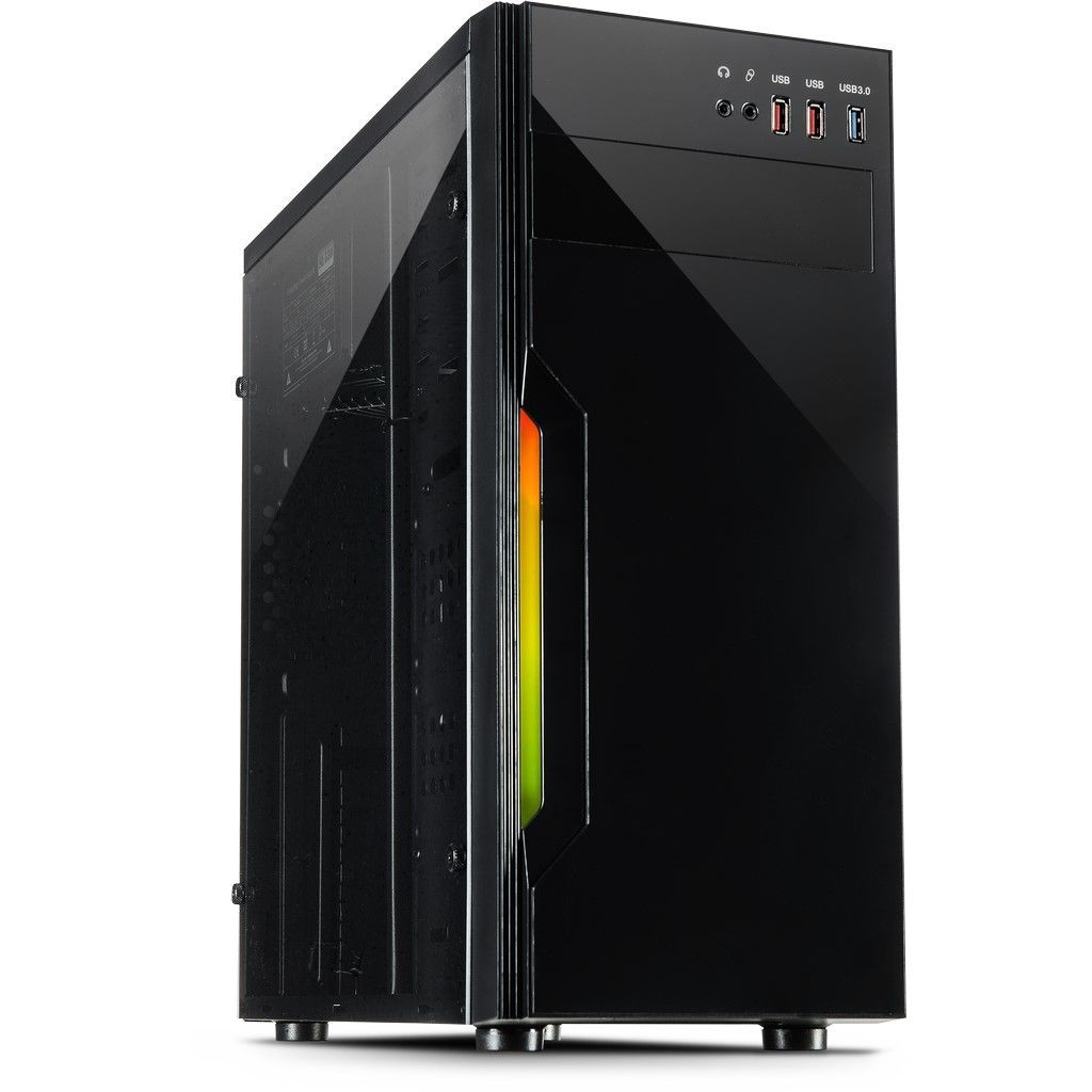 Inter-Tech B-42 RGB Tower PC Case - Black