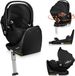 Lionelo Moxie i-Size Set – Autostoeltje met draaibare ISOFIX-basis – Autostoel RWF vanaf geboorte – Bamboe stof – 360° rotatie – Magnetische gordelhaakjes – Dri-Seat – Hoofdsteun met memory foam – 4,3 kg – Ademend & wasbaar