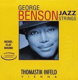 Thomastik Enkele snaren D4 .031fw nikkel, flatwound GB31 voor elektrische gitaar George Benson Jazz set GR114