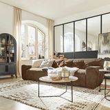 Loberon Vloerkleed Berinique bruin/beige