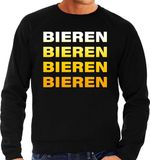 Bellatio Decorations Bieren bieren bieren bieren Bier sweater zwart voor heren M