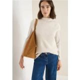 Pull avec détail tricoté