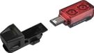 TailLux Topeak Achterlicht TailLux 25 USB Zwart/Rood
