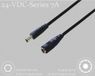BKL Electronic DC-connector Holle DC-stekker - DC-koppeling 5.5 mm 2.5 mm 2 m Zwart
