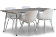 Santika Furniture Lifestyle Salina/Yala 180 cm dining tuinset 5-delig