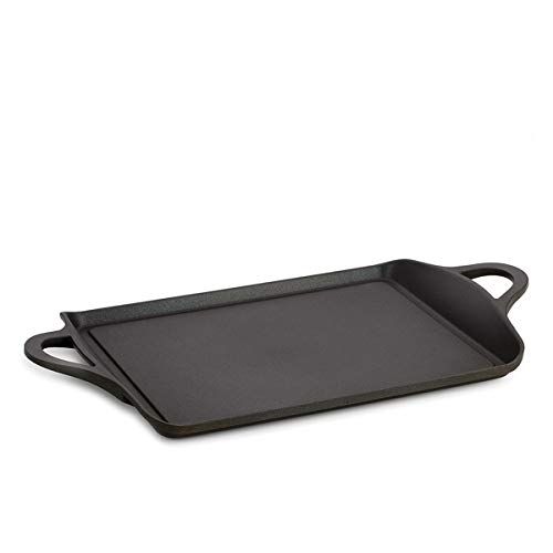 Valira Zwart - Premium ijzer van 28x21 cm - Gegoten aluminium - Inductie