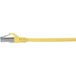 Renkforce RF-5224650 Câble réseau Jaune 1 m Cat6a S/FTP (S-STP) Rond