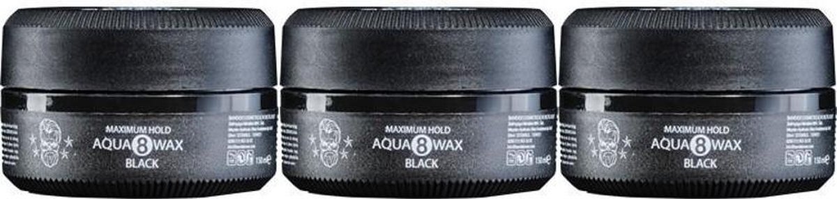 Bandido AQUA WAX 8 BLACK 3 STUKS