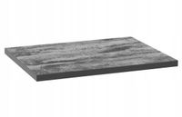 Deftrans - Wastafelblad - 60x46 cm - Zwart Beton