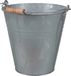 Othmar Decorations Emmer/plantenpot 7,5 liter - D27 x H27 cm zilver - zink