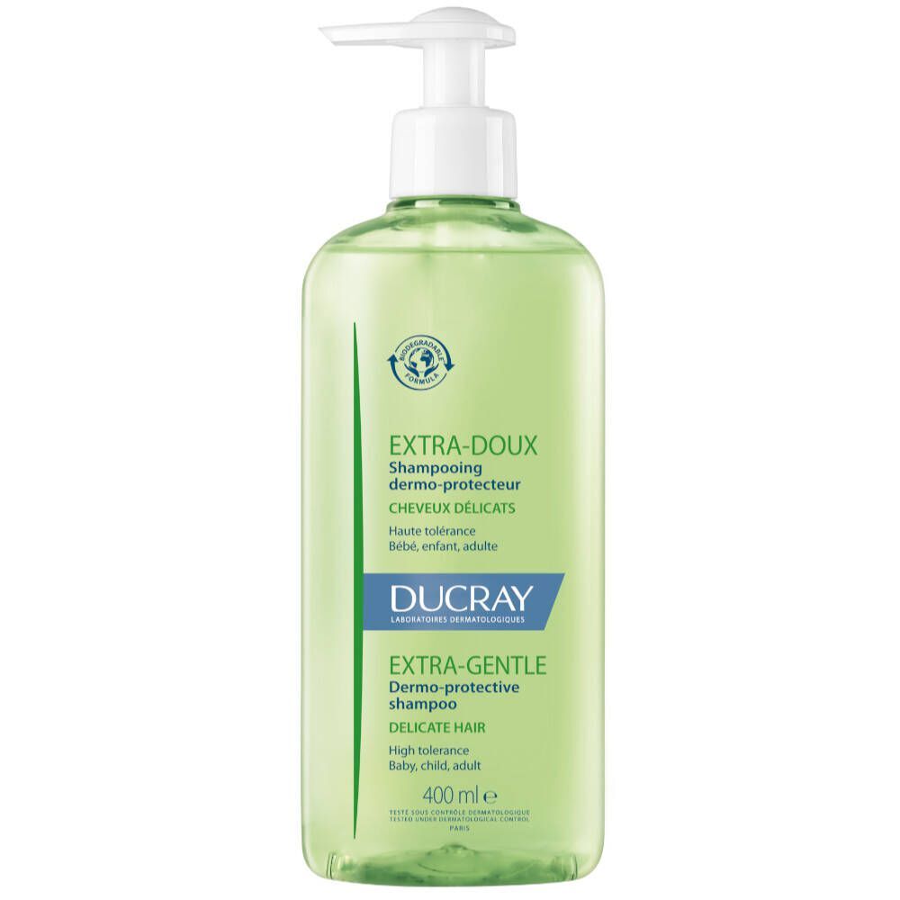 Ducray Extra-Doux Shampooing Dermo-Protecteur Shampoo Dagelijks Gebruik 400ml