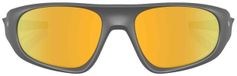 Oakley OO9528 Neoforma Ovale Zonnebril, Mat Carbon/Prizm 24k gepolariseerd, 60