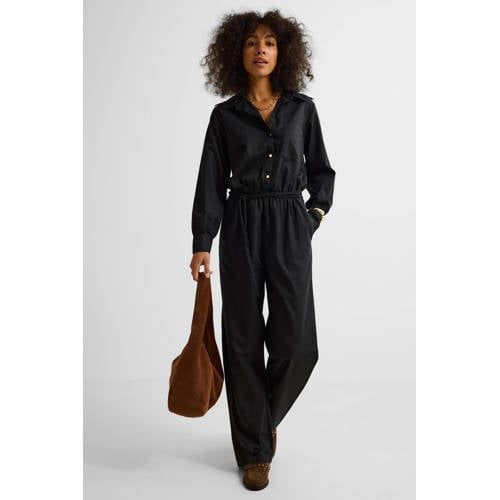 Ruby Ruby jumpsuit met lyocell zwart
