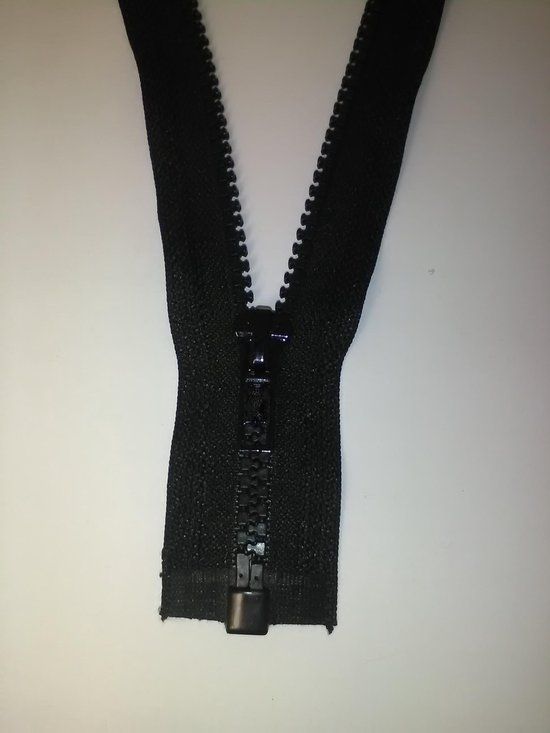 YKK rits deelbaar bloktand 6 mm zwart 70 cm
