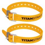 Titan Utility Straps - 2 stuks, 18 inch (45,7 cm), neongeel