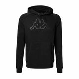 Kappa Zaiver hoodie Heren Zwart S