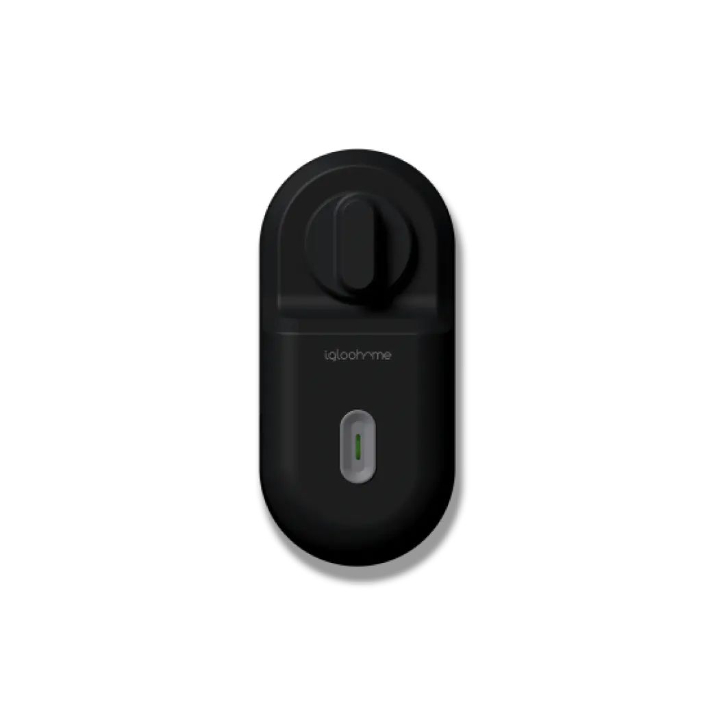 Igloohome Retrofit Lock + Keypad + Bridge Slim deurslot Zwart