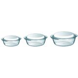 Pyrex Schaal, Borosilicaatglas, Transparant, 26 mm X 15 mm X 23 mm