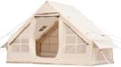 VEVOR Tente gonflable pour camping Tente glamping 3-5 personnes avec pompe 3x2x2m