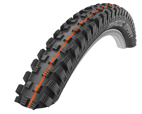 Schwalbe Magic Mary MTB fietsband - zwart/oranje - 29x2.35 inch - 835g