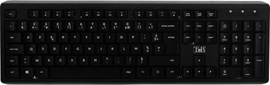 T'nB KBSILENT toetsenbord RF Draadloos AZERTY Zwart