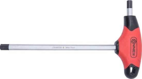 Connex COX582008 Schroevendraaier met T-handvat, Inbus 8 mm, 220 mm