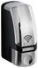 Gedy Shark zeepdispenser in schuim, hars termoplástoca, chroom/zwart, 700 ml