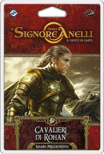Asmodee - Lord of Ringen, Het kaartspel: Ritter of Rohan - Italiaans - 10715