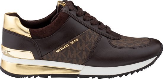 Michael Kors Allie Dames Schoenen - Maat 38 - Bruin