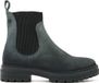 Lazamani Dames Chelsea Boots 85.611 Forrest Groen Suède