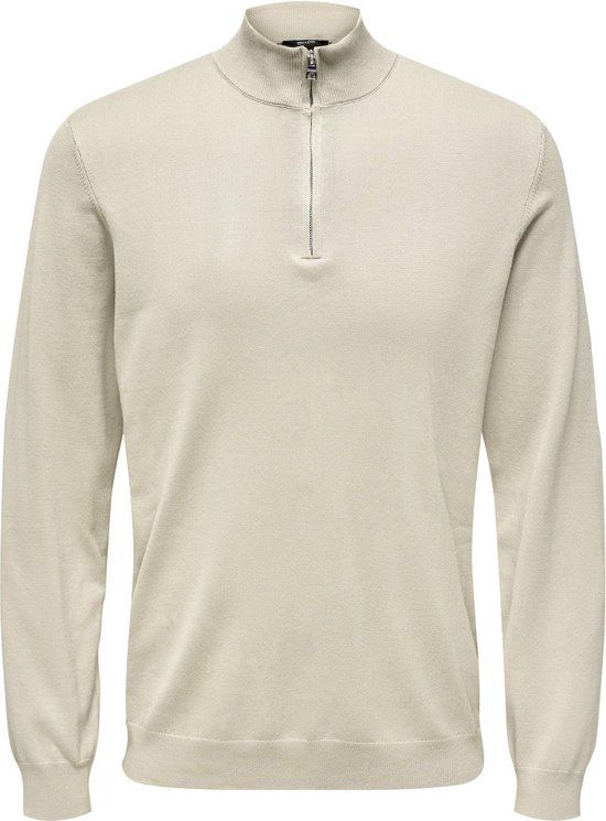 ONLY & SONS ONSWYLER LIFE REG 14 - Trui - Mannen - Maat L - Beige