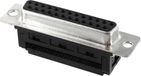 econ connect BU15SK/FOZ D-sub female connector 90 ° Aantal polen: 15 Snijklem 1 stuk(s)