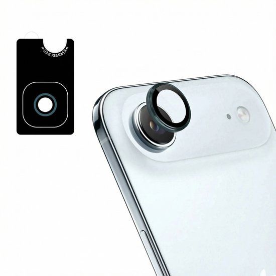 imoshion Camera Lens Protector - Geschikt voor Apple iPhone Air - 2 Pack - Blue Grey