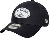 New Era Patch 9FORTY New York Yankees Cap, Mannen, Zwart