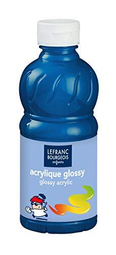 Lefranc & Bourgeois Lefranc kaarsvorm, acryl, glans, 250 ml, primair blauw, 301256